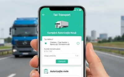 Tax Transport: O nouă aplicație pentru administrarea digitalizată a taxelor de tonaj greu