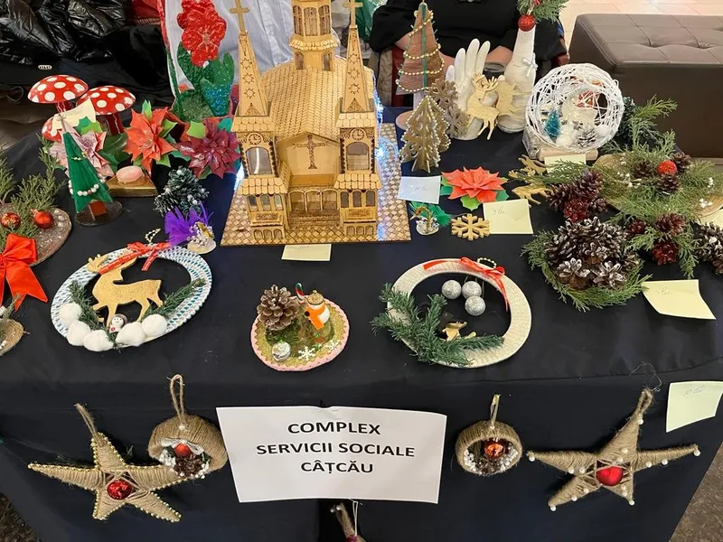 Târg de lucrări hand-made, create de beneficiarii DGASPC Cluj