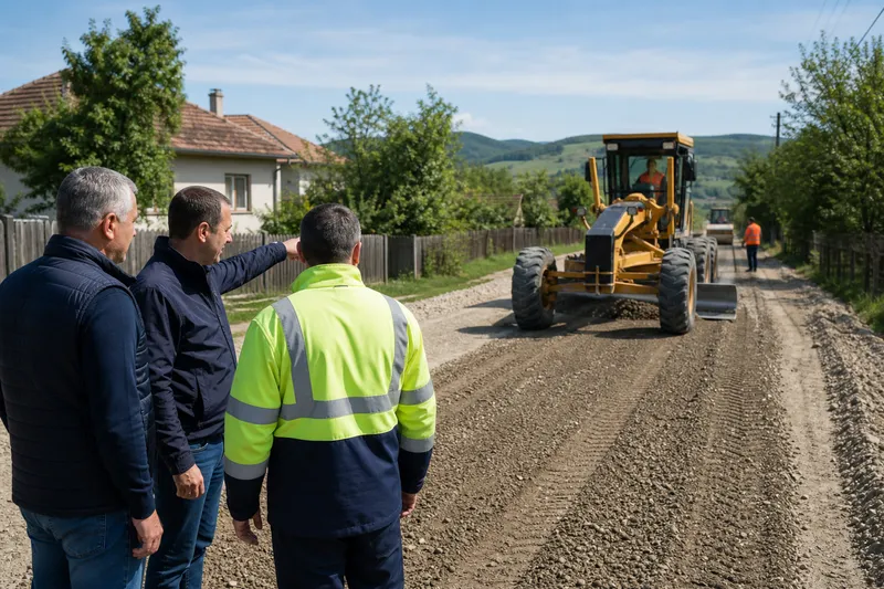 Consiliul Județean Cluj demarează lucrări de întreținere pe DC 152 (DJ 109) Ciumăfaia – Chidea