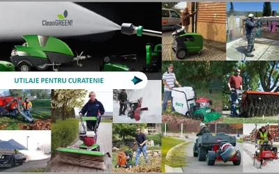 Utilaje pentru curatenie si sanitizare
