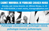 CABINET INDIVIDUAL DE PSIHOLOGIE CARAGEA MARIA