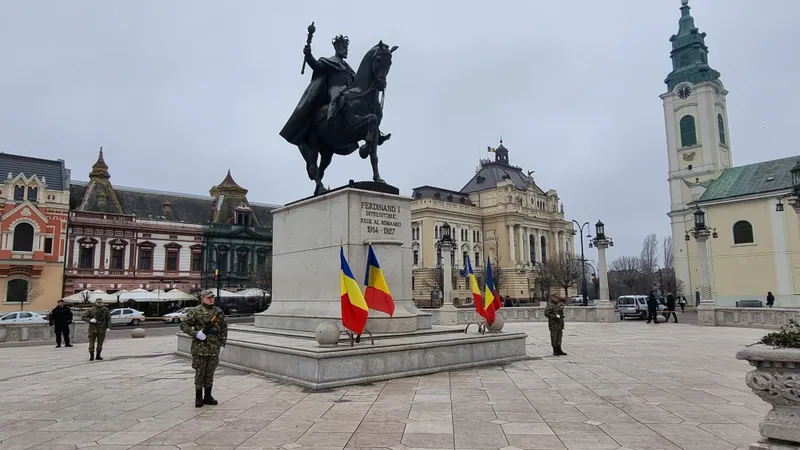 Unirea Principatelor Române, sărbătorită în Piața Unirii