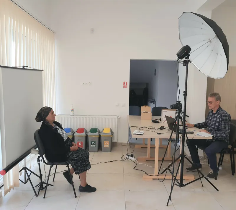 Deplasare cu stația mobilă a Direcției Județene de Evidență a Persoanelor Cluj, la Luna