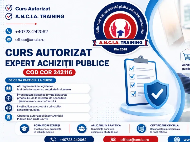 Expert Achizitii Publice - Noul Cod COR 242116