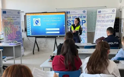 Primăria Deva susține prevenția consumului de droguri la Colegiul Tehnic „Transilvania”