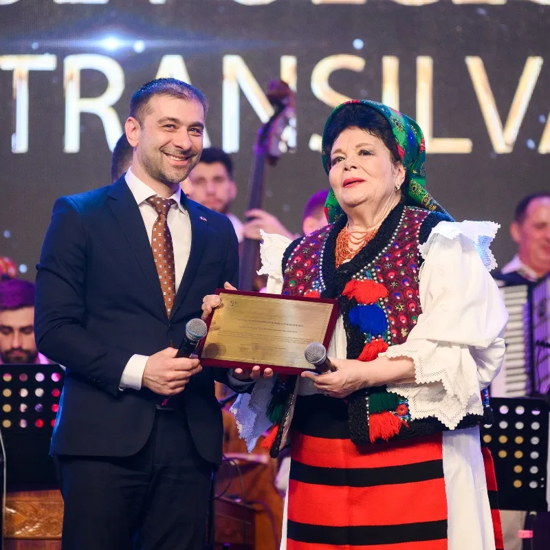 Angela Buciu a primit titlul de Cetățean de Onoare al Județului Maramureș