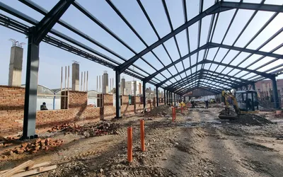 Primul corp al Pieței Cetate începe să prindă contur –  stadiu de realizare 40%