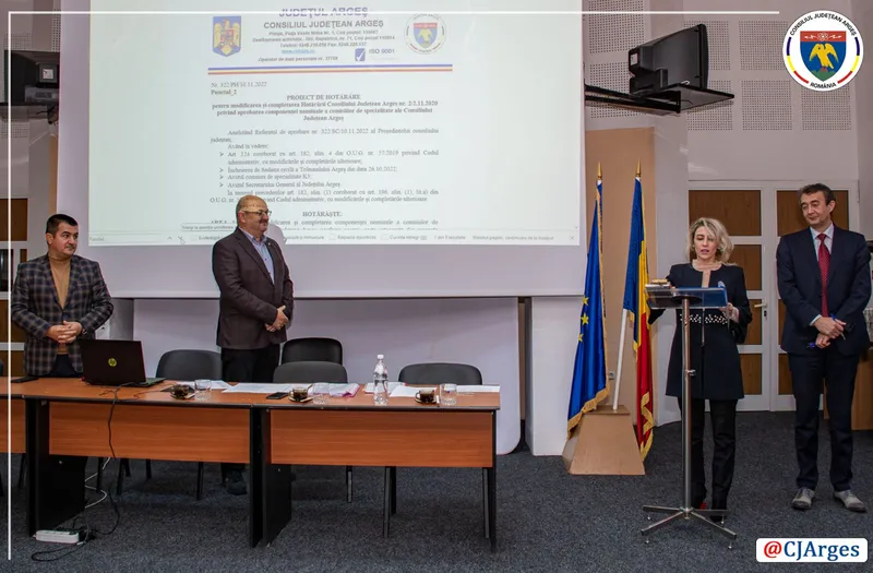 Sinteză ședință CJ Argeș