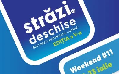 Spectacole de animație, acrobații și ateliere pentru copii la „Străzi Deschise – București” în acest weekend