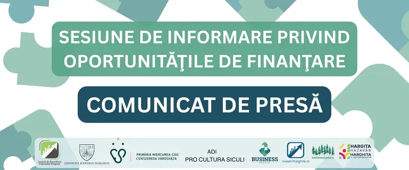 Interes crescut pentru sesiunea online de informare organizată de Consiliul Județean Harghita și Centrul de Dezvoltare