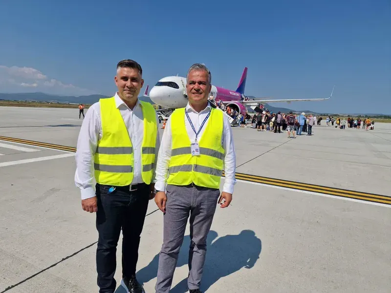Aeroportul Internațional Brașov‑Ghimbav a înregistrat pasagerul cu numărul 1.000.000