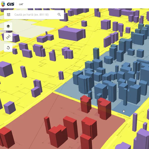 SmartCity 360 – soluția GIS pentru managementul orașelor inteligente