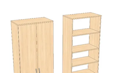 Dulap pentru materiale didactice