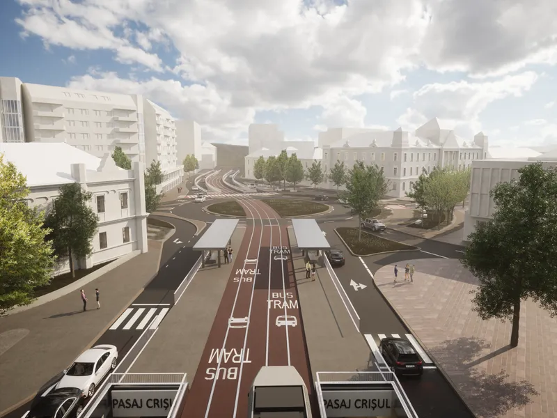 Pasaj subteran în zona Gării Oradea