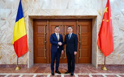 Întâlnire de lucru la Ambasada Republicii Populare Chineze în România