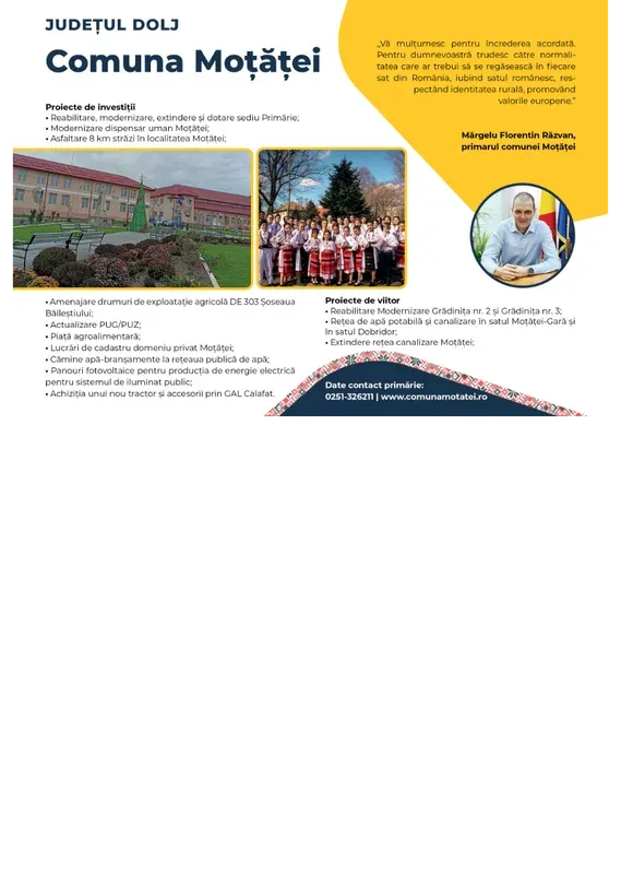 PRIMĂRIA MOŢĂŢEI