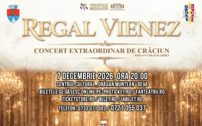 REGAL VIENEZ – Concert extraordinar de Crăciun la Deva, 7 decembrie 2026