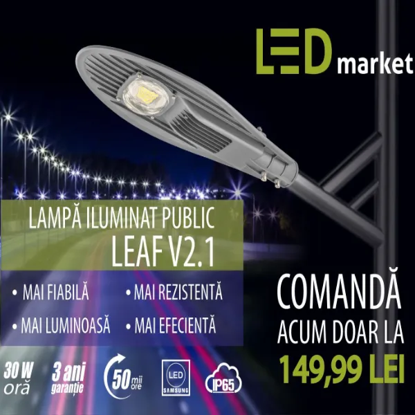 O nouă generație de lămpi cu LED pentru iluminat public