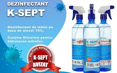 Dezinfectant pentru maini