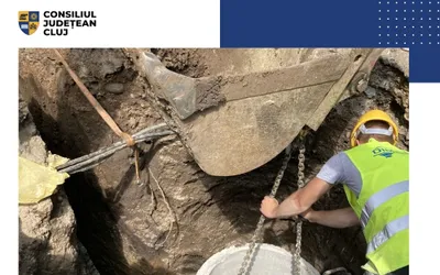 Au fost finalizate lucrările de extindere a canalizării în satul Săliștea Nouă din comuna Baciu