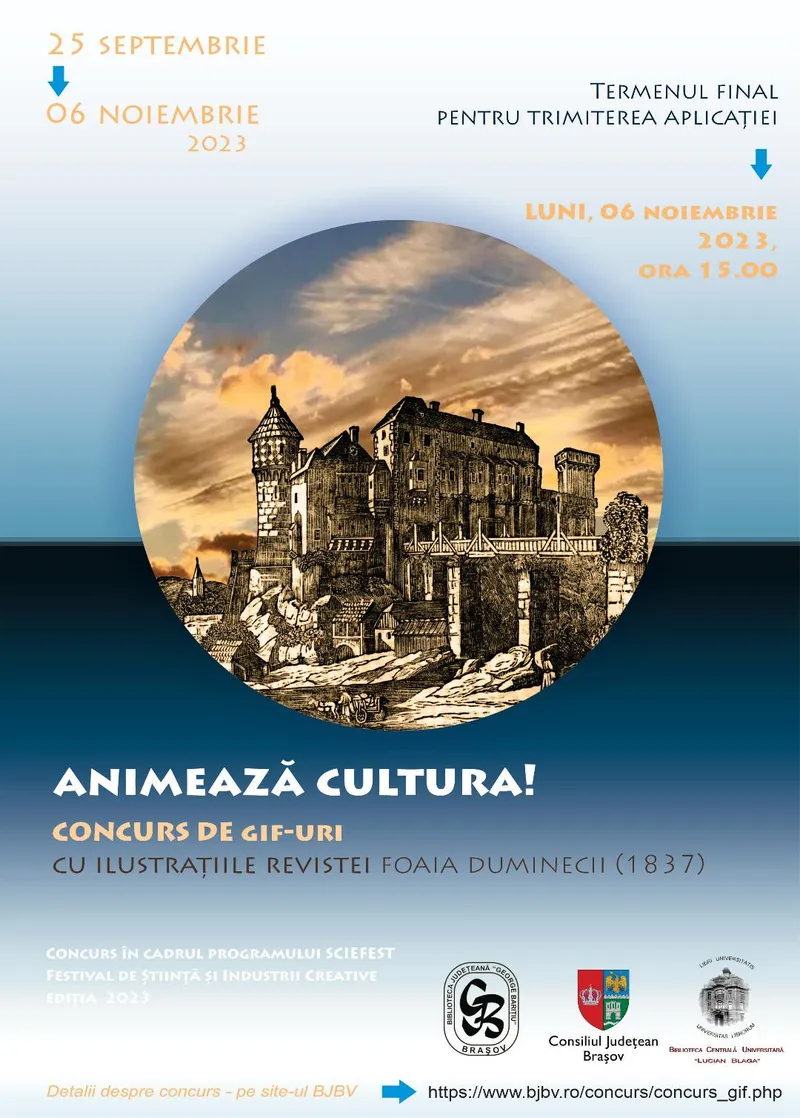 Animează cultura! - Concurs de gif-uri cu ilustraţiile revistei Foaia Duminecii