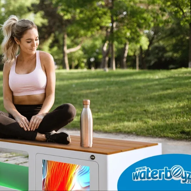 Bănci smart cu încărcare solară - soluția ideală pentru orașe verzi