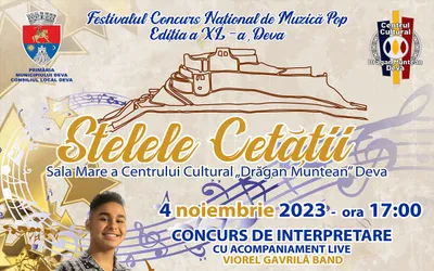 Finala celei de-a XL-a ediții a Festivalului Concurs Național de Muzică Pop „Stelele Cetății”