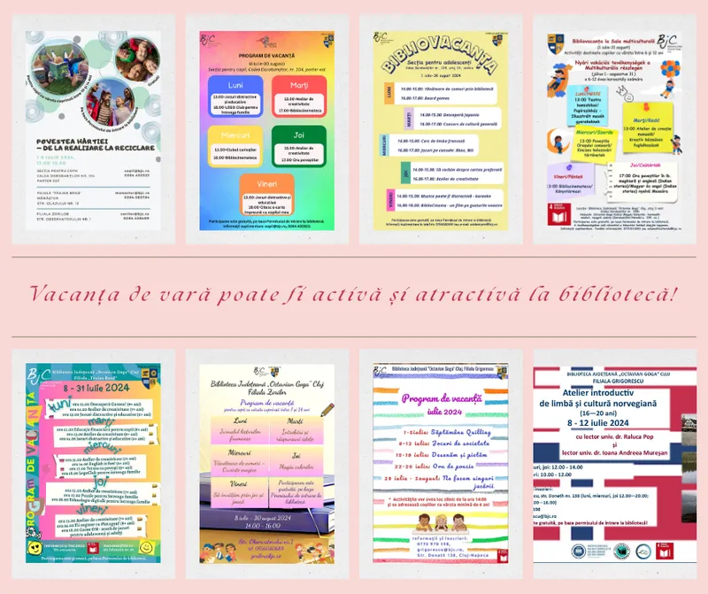 Vacanța la bibliotecă