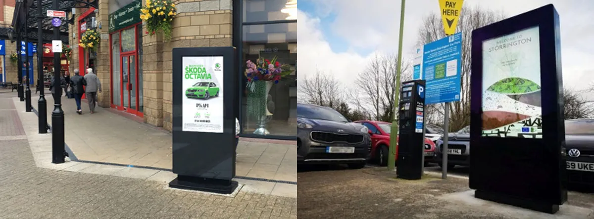 Totem outdoor INOVI Smart Technologies