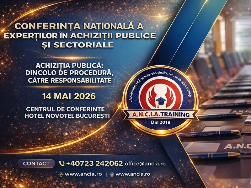 Conferința Națională a Experților în Achiziții Publice și Sectoriale