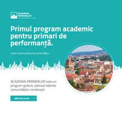 Primul program academic pentru primari de permormanță