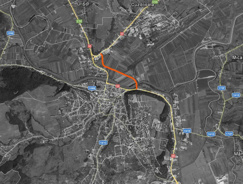 Consiliul Județean Cluj demarează proiectul centurii Dejului