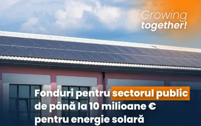 Instituțiile publice pot deveni independente energetic - fonduri europene până la 10 milioane de euro pentru spitale, școli și primării