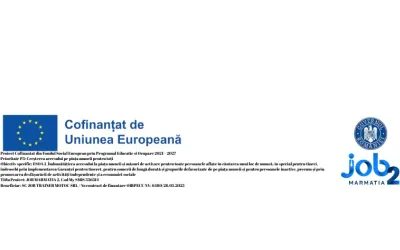 JOB MARMAȚIA 2 – Rezultate concrete în formarea profesională: 157 de persoane au participat la activitățile de formare și evaluare a competențelor  - Proiectul JOB MARMAȚIA 2, cod MySMIS 336314, conti