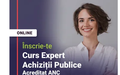 Curs Expert Achiziții Publice 10 – 18 august 2026