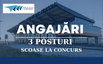 Încă trei posturi scoase la concurs de Regia Autonomă „Aeroportul Internaţional Braşov-Ghimbav” R.A.