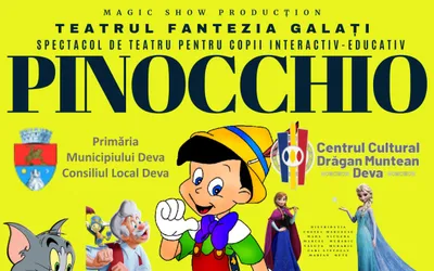 ,,Pinocchio” - Spectacol interactiv pentru copii