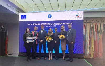 Proiectul restaurării Casei Darvas – La Roche, premiat la Gala  România modernizată cu fonduri europene
