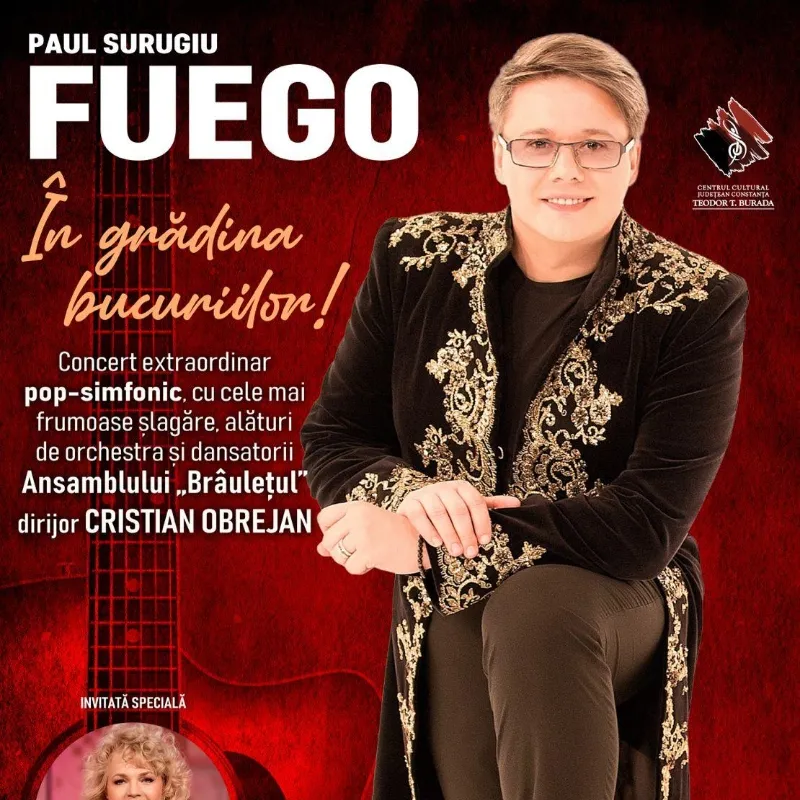 Concert pop-simfonic extraordinar, organizat de Centrul Cultural Județean  Constanța „Teodor T. Burada”