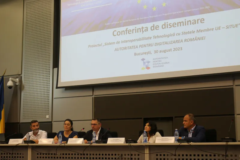 ADR a organizat conferința de diseminare a rezultatelor proiectului ”Sistem de Interoperabilitate Tehnologică cu Statele Membre UE – SITUE”