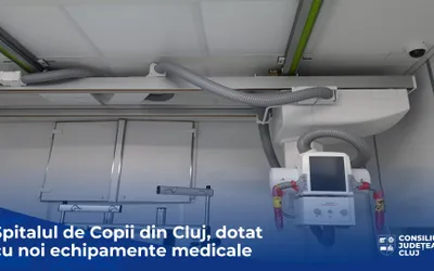 Spitalul de Copii din Cluj, dotat cu noi echipamente medicale