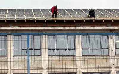 Reabilitarea și modernizarea Școlii Gimnaziale Andrei Șaguna Deva, cu fonduri europene, avansează în ritm susținut