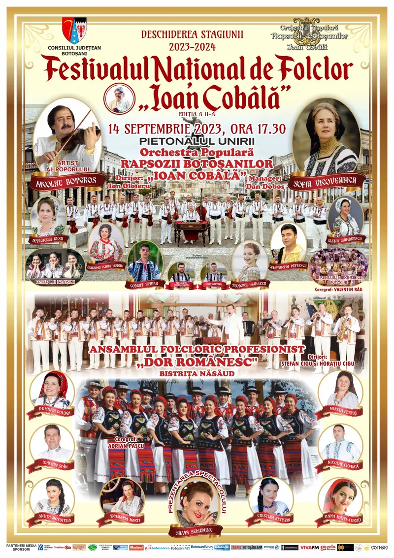 Festival Național de Folclor în memoria lui Ioan Cobâlă