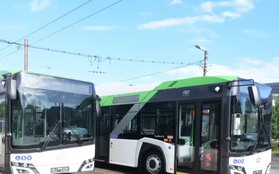 Au sosit cele 5 troleibuze noi în Baia Mare