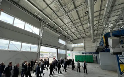 Centrul de Management Integrat al Deșeurilor în județul Cluj a fost finalizat și predat operatorului