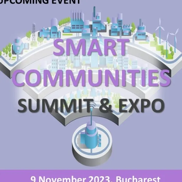 Smart Communities Summit & Expo, 9 noiembrie, Bucuresti