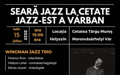 Seară de Jazz la Cetate - Concert “Wingman Jazz Trio”