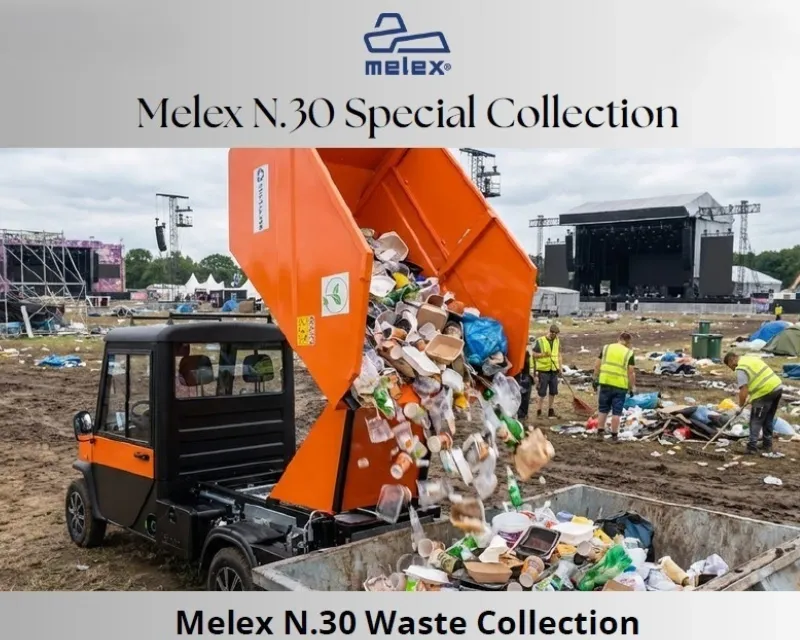 Autobasculanta electrica MELEX N30.CL pentru colectare deseuri