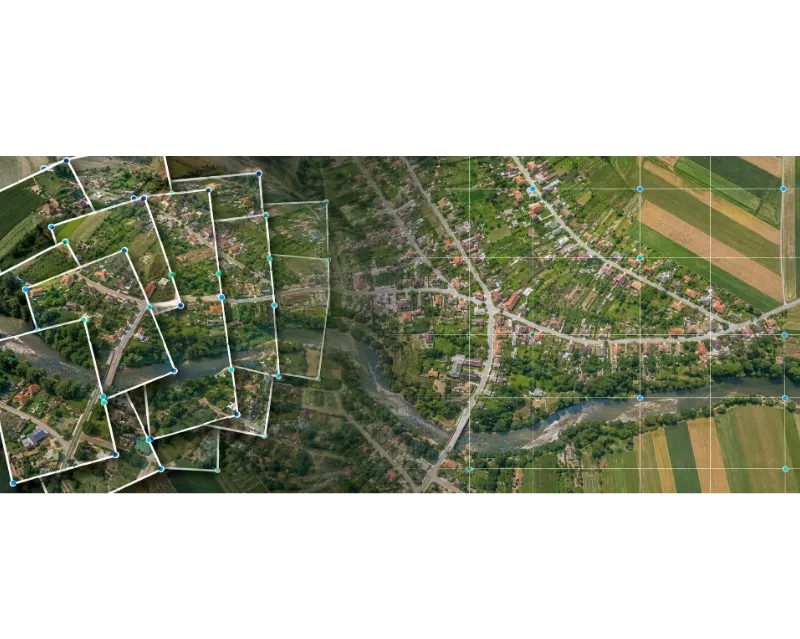 Întocmirea ortofotoplanurilor – imagini aeriene precise pentru administrarea și dezvoltarea comunelor