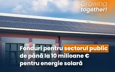 Instituțiile publice pot deveni independente energetic - fonduri europene până la 10 milioane de euro pentru spitale, școli și primării